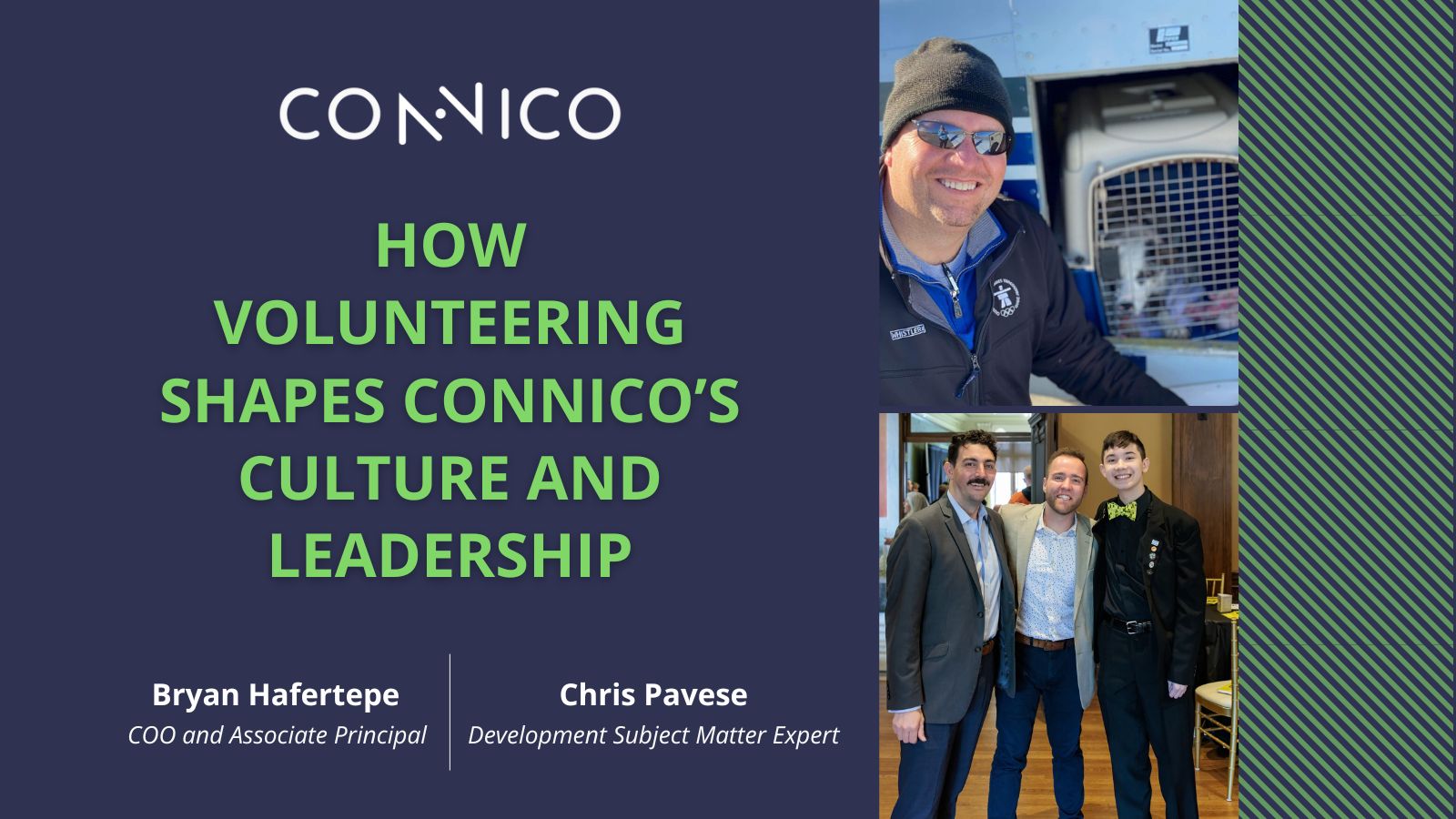 How volunteering shapes Connico’s culture and leadership