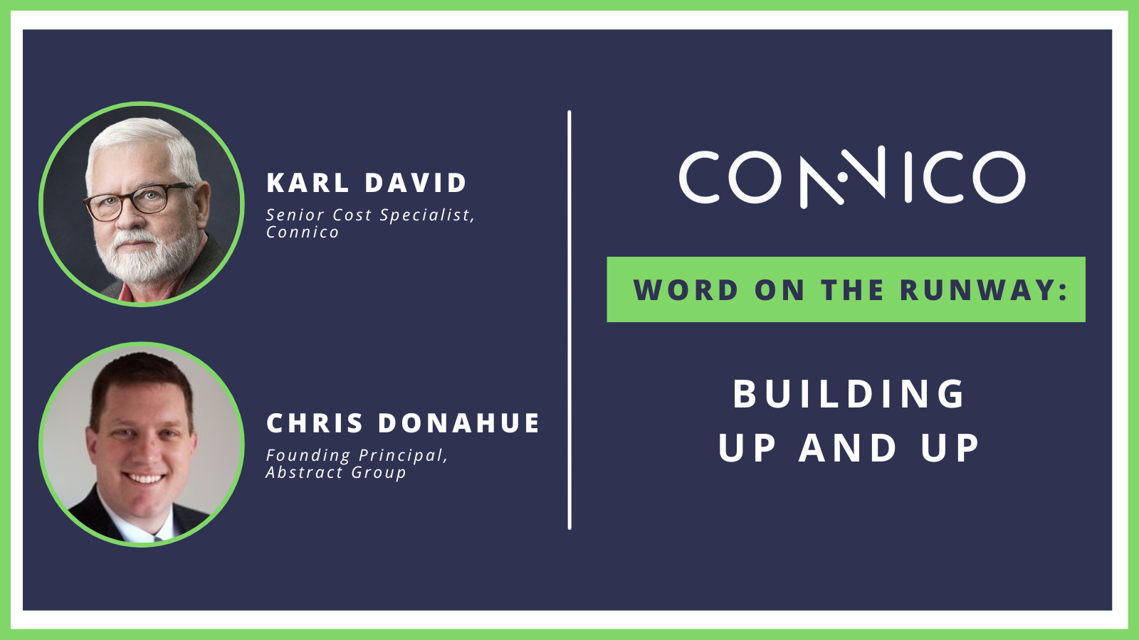 Word on the Runway: Building up and up