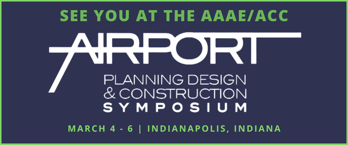 Connect with Connico at the AAAE/ACC Airport Planning, Design & Construction Symposium