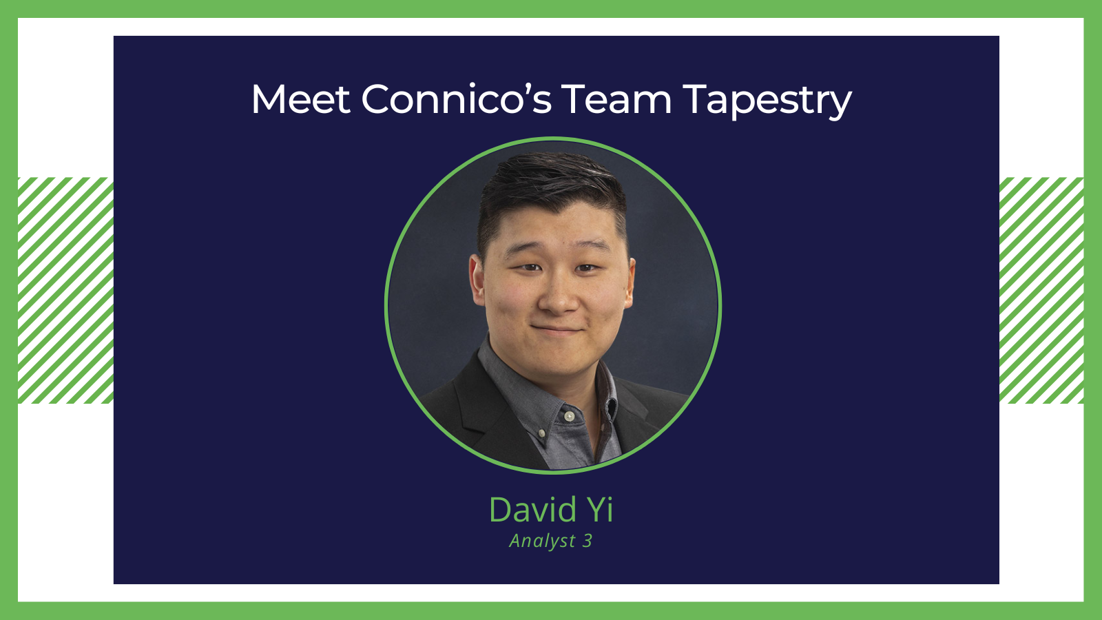 Team Tapestry: Analyst 3 David Yi
