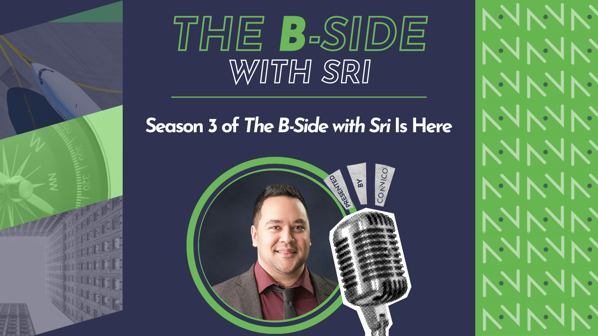 The next track begins: Welcome to Season 3 of The B-Side with Sri